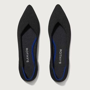 Rothy's The Point Women's Slip-On Shoes (Black)